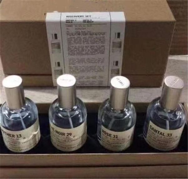 

in stock perfume set le labo santal 33 beramote 22 the noir 29 rose31 4pcs30ml fragrance kit fast delivery1519454