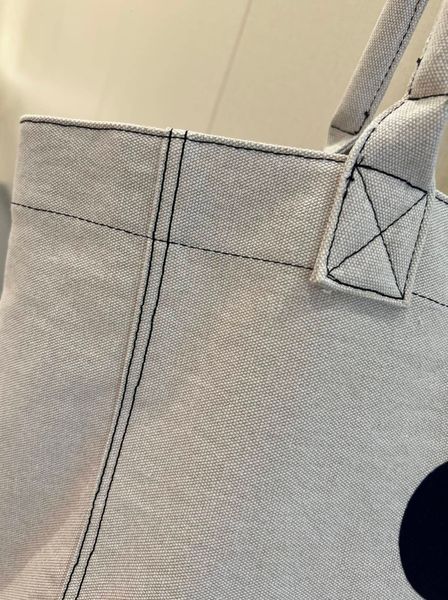 

shopping bag's letter embroidery canvas bag 230628