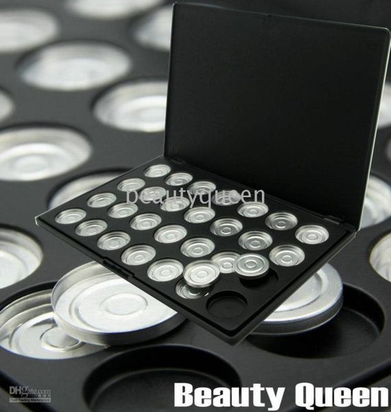 

whole 5 sets lot new 28 pcs 26mm empty eyeshadow palette with removable pans size no magnetic8231657