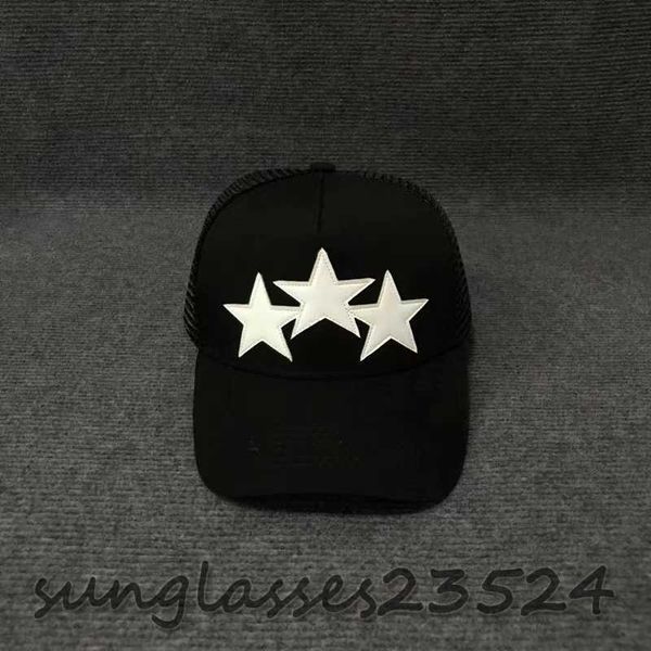 

latest style trucker hat ball hat luxury designer hat fashion trucker hat colorful embroidered lettering white star, Blue;gray