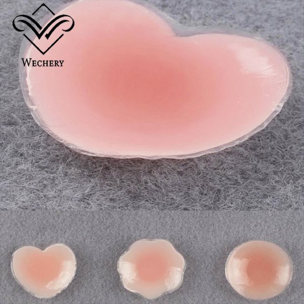 

silicone nipple cover reusable women breast petals lift invisible bra pasties bra padding sticker patch boob pads adhesive, Red;black