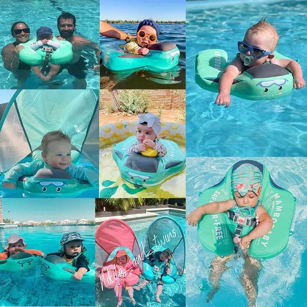 

inflatable toys on water no inflatable circle for infants sunshade swim ring can lie down and lie down