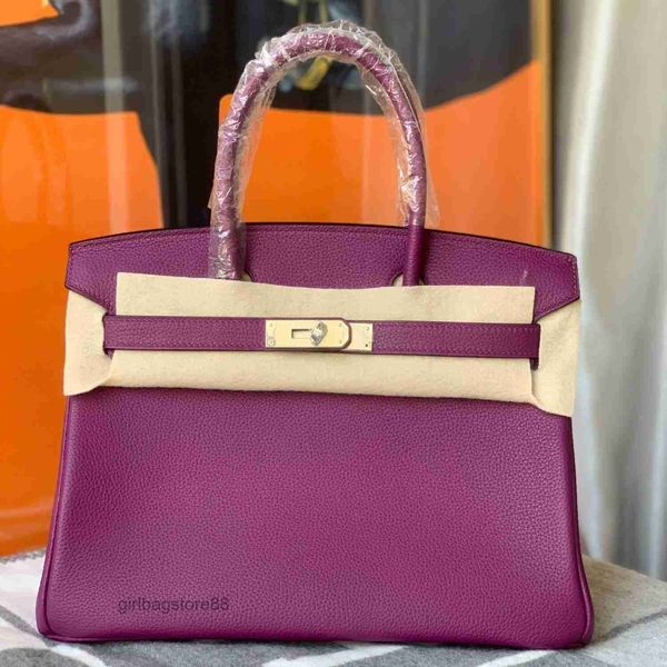 

one 2023 lady bags bag design designer birkins high-grade tote women's milk shake powder crossbody minority shoulder handbag 30cm pfse