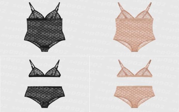 

women lace swimwear woman bikinis set breathable mesh swimming suit designer letter jacquard swimsuits1873955