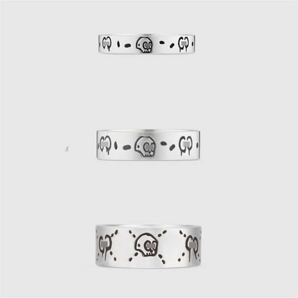 

2023 classic 925 sterling silver gujia elf 4mm 6mm 9mm ring couple small gift