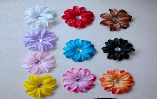 

lily flower hair clip for women baby girl bohemia beach wedding charming 12cm headwear hairpins hair band accessories hd32246699940, Slivery;white