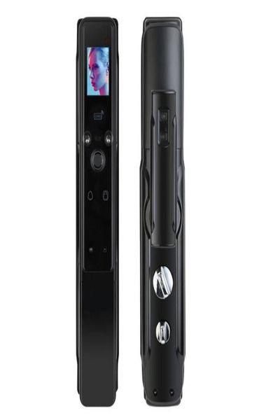 

antitheft smart door lock face recognition fingerprint automatic password black3777432