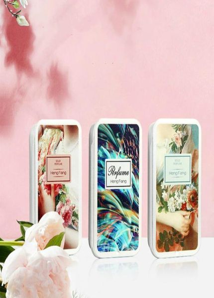 

solid perfume female fragrance classical deodorant perfumed retro portable tin box balm skin care fragrant and lasting beautiful p6455464