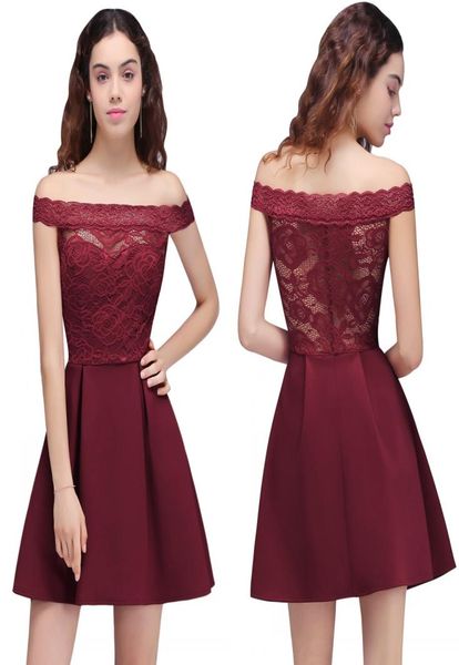 

vintage off shoulder short homecoming party dresses bateau neck aline retro prom dress mini women casual club wear cps6981729407, Blue;pink