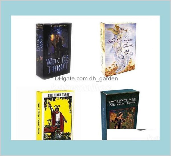 

favor event festive party supplies home garden 15 styles tarots witch rider smith waite shadowscapes wild tarot deck board game ca2039130