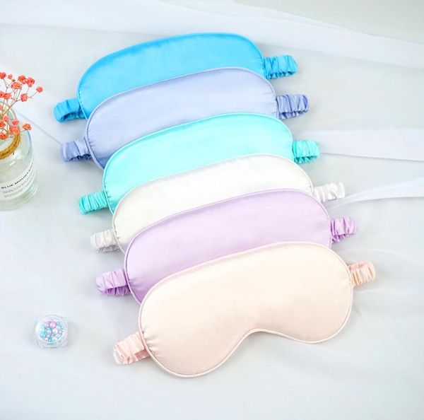 

imitated silk sleep eye mask portable travel eyepatch nap eye patch rest blindfold eye cover sleeping mask night eyeshade a18860743