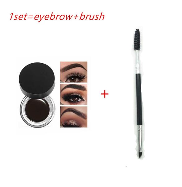 

epack 2019 new eyebrow plus brush pomade eyebrow enhancers makeup eyebrow 11 colors with retail package9215206