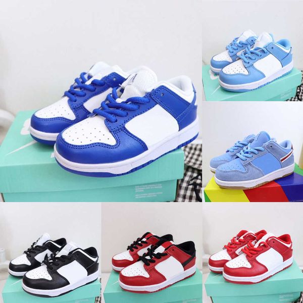 

for shoes 2023 boys kids girls black white panda chunky athletic outdoor casual fashion sneakers children walk toddler sports trainers eur 2, White;red