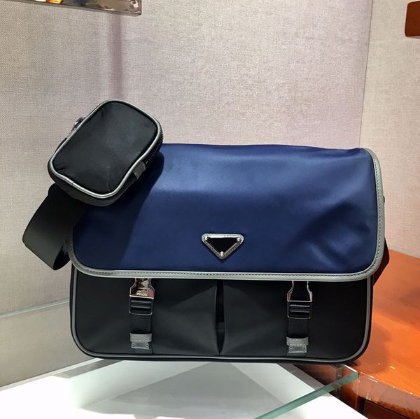 

nylon multi pocket messenger bag crossbody bags handbags underarm shoulder shopping men flap designer handbag purse hobo split women pouch m