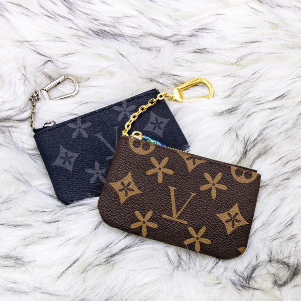 

with dust bags womens men women key pouch pochette cles designers fashion handbag women mens credit card holder coin purse luxurys wallet ba, Red;black