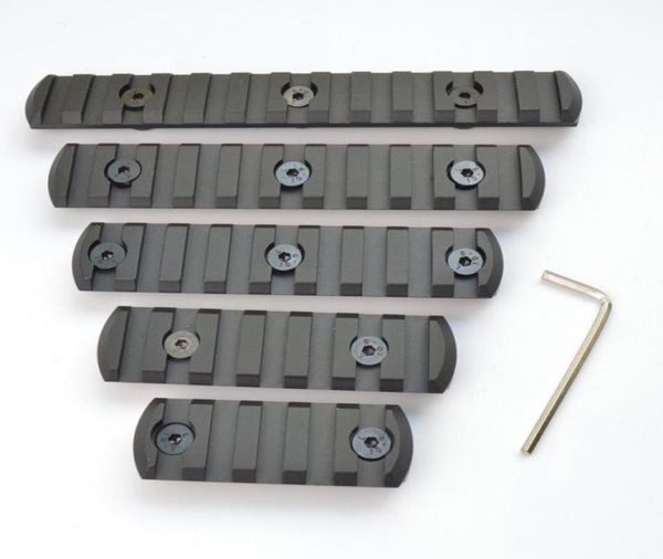 

5791113 slot cnc aluminum picatinyweaver rail section for key mod handguard rail mount 2356952