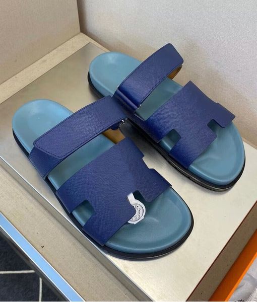 

popular brands summer chypre men sandals shoes adjustable strap slippers rubber sole flip flops cut-out beach slide flats slip on boy's, Black