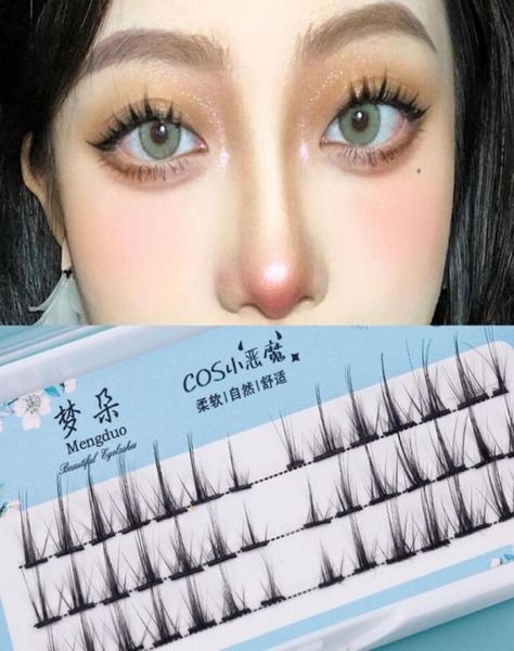 

false eyelashes 811mm thick lolita cos anime fairy naturally little devil fake makeup long eye lashes extensionfalse5405888