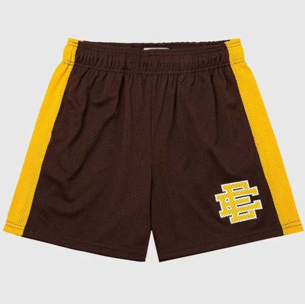 

fashion men's luxury ee shorts basic eric emanuel new york city skyline brand men women running sports quarters casual quick pants loos, White;black