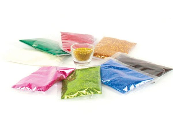 

100g glitter for art nail dip powder polish oem 01mm6mm big discolor fine craft glitter powder shine factory supplier1291821, Silver;gold