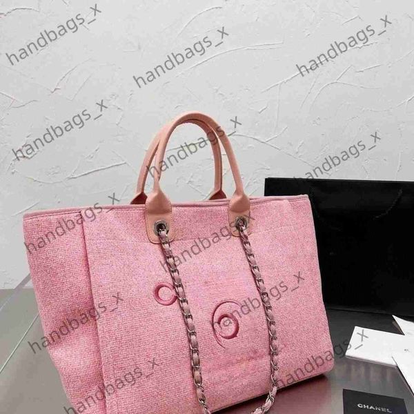 

c bag women's new fashion bag beach bag shopping bag canvas bag large capacity bag handheld one shoulder crossbody bag qbcn
