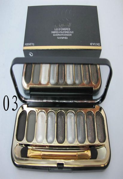 

new makeup 9 colors eye shadow plate 21g in box 1pcs6570432