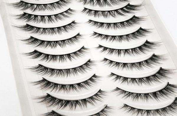 

false eyelashes 5001000 pairs full 10 3d mink hair soft natural thick long eye lashes wispy makeup beauty extension tools6724773