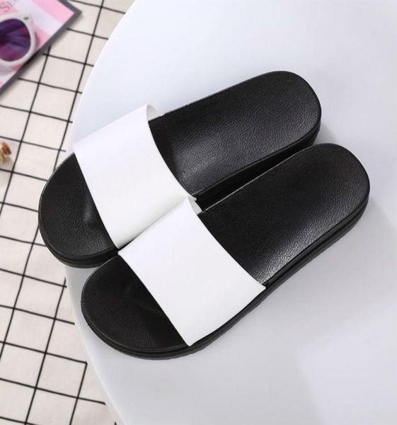 

11lovely designer leather striped sandals denim ladies summer flat slippers outdoor beach ladies slippers rainbow lettered slipper7404587