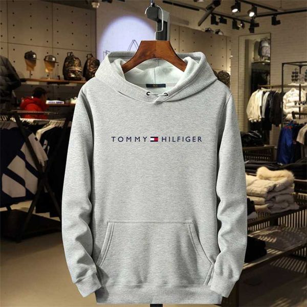 

2022 brushed men's hooded hoodie chaopai special printed hat hoodies for men, Black