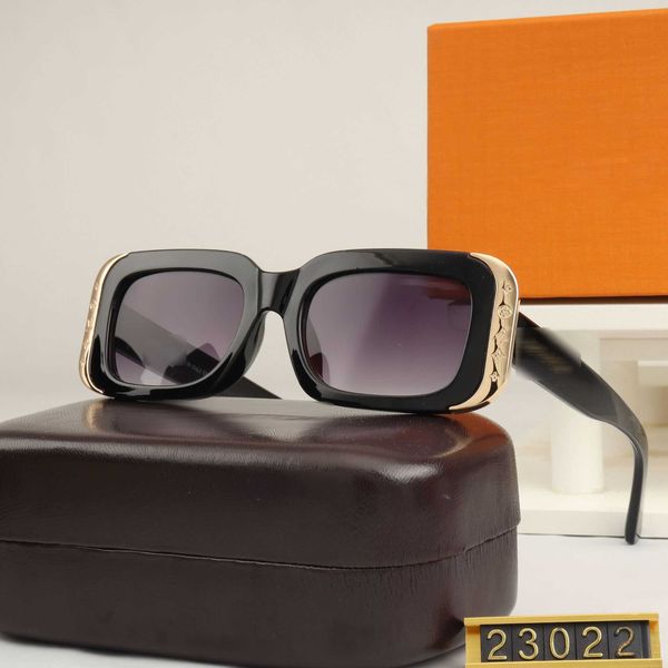 

2023 lvjia new high definition fashion square anti uv versatile sunglasses 22032, White;black