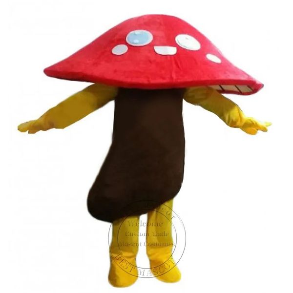 

super cute mushroom mascot costume christmas costume cartoon theme fancy dress, Red;yellow