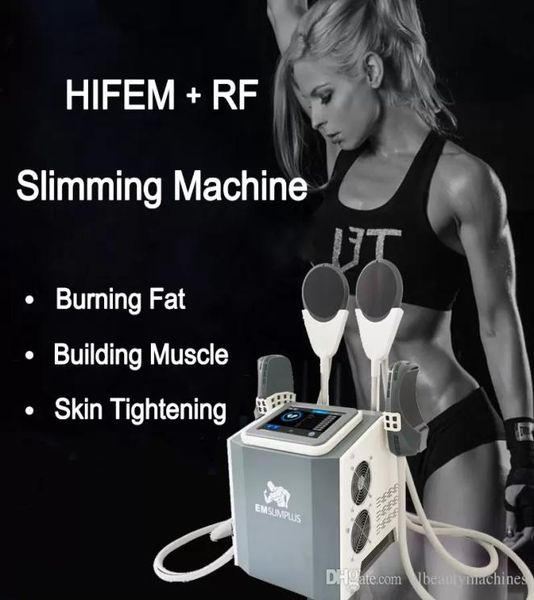 

2022 ce approved emslim hiemt rf skin tightening body slimming machine with 4 handles electromagnetic stimulation building muscle 5357566