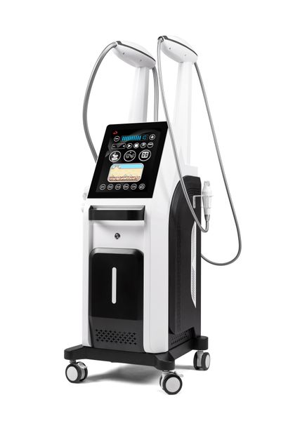 

2023 new mechanical massage instrument bidirectional electric roller nursing head device vera roller tester for body shaping