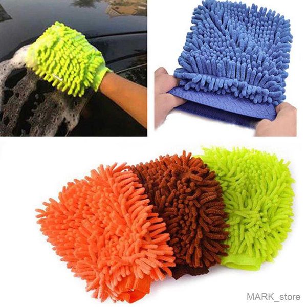

glove car wash washing microfiber auto cleaning glove dust washer r230629