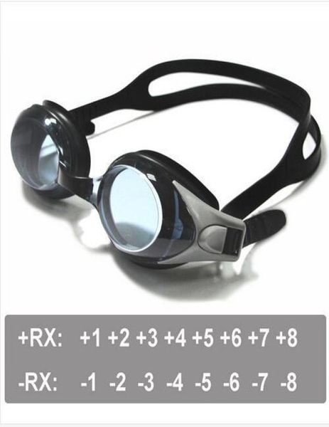 

optical swim goggles hyperopia 10 to 80 farsighted myopia 10 to 80 adults children different strengths for each eye5512320