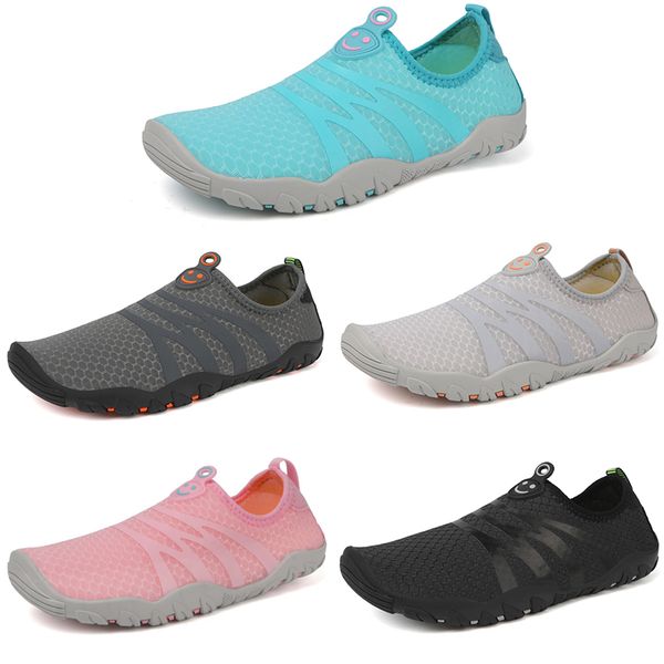 

2023 anti-slip wear resistant casual shoes men black gray blue pink orange trainers outdoor for all terrains