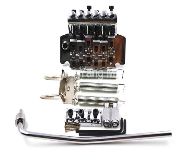 

chrome vintage floyd rose lic electric guitar tremolo bridge double locking assembly system wholes2612436