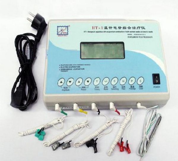 

4 output or 6 output lcd warmed needle microcomputer electrical acupuncture needle and moxibustion therapeutical machine8541741