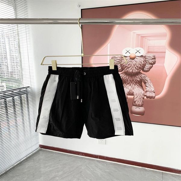 

2 mens summer fashion shorts designers board short gym mesh sportswear quick drying swimwear printing man s clothing swim beach pants #900, White;black
