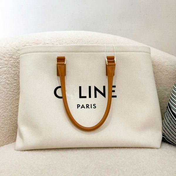 

womens large capacity fashion clutch totes bags handle luxurys designer cosmetic hand bag mens triomphe canvas genuine leather raffias cross