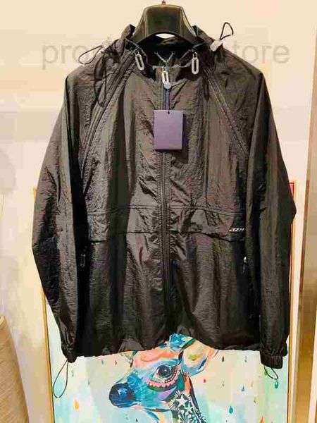 

men's jackets designer paris italy 3d windbreaker hoodies blue jackets double side casual street fashion pockets warm men women couple, Black;brown