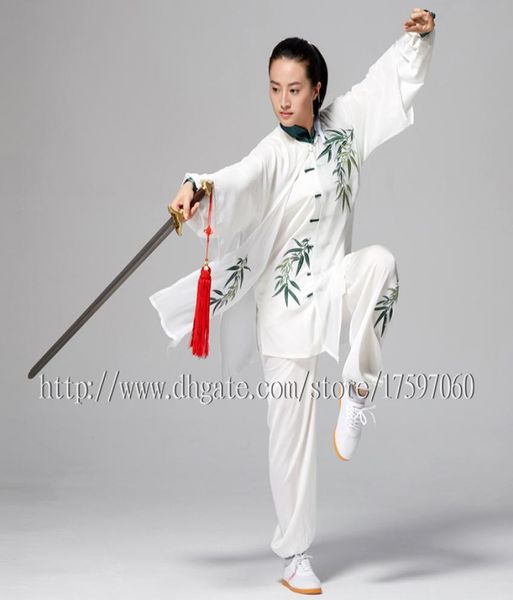 

chinese tai chi clothes kungfu uniform taiji sword costume qigong outfit embroidered garment for women men girl boy children adult6324229, Black;red
