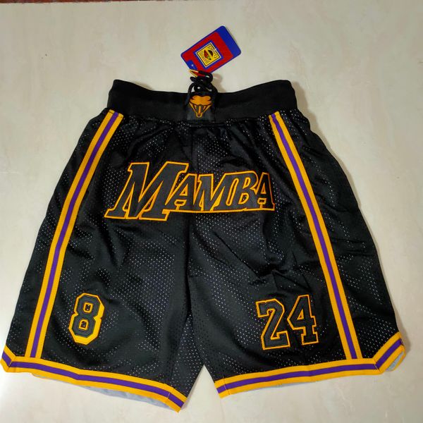 

los angeles''lakers''shorts men throwback basketball shorts pocket basketball jersey 8 24 bryant lebron 6 james anthony, White;black