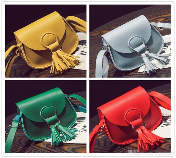 

children039s backpacks fashion shoulder bags preschool girls mini tassel little baby kids messenger bag purse for a15033468867