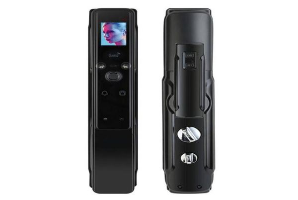 

antitheft smart door lock face recognition fingerprint automatic password black2395497