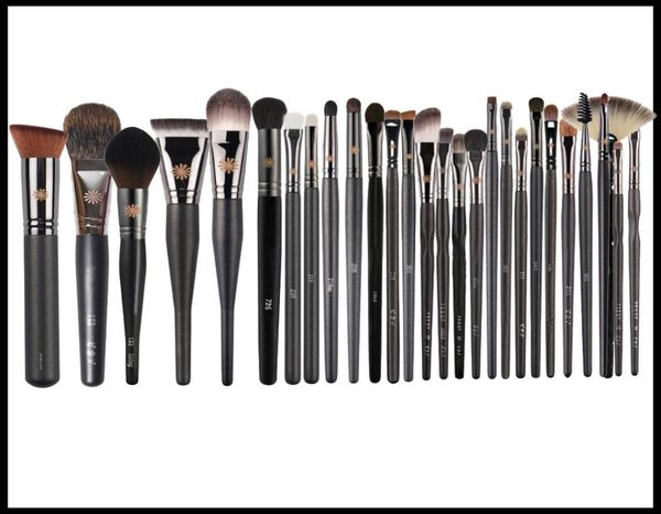 

epack z1 powder z8 cheek z2 highlight z5 z10 eye shadow z6 eye brow gray squirrel hair beauty makeup blending brushes2066637