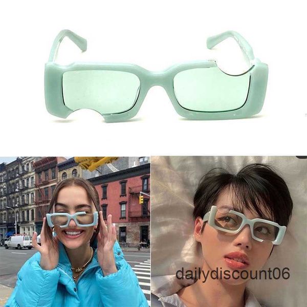

sunglasses designer brand off 40006 design gap frame classic black square trend men glasses fashion white creative ladies, White;black