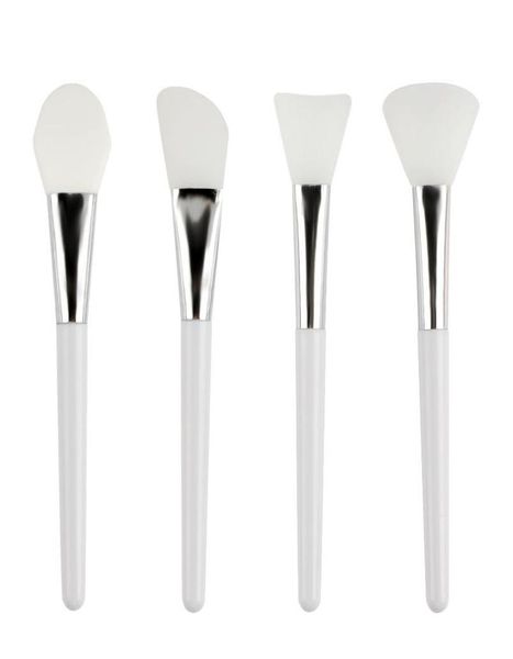 

white silicone mask brush soft skin care mud mixing face brushes facial foundation5810178