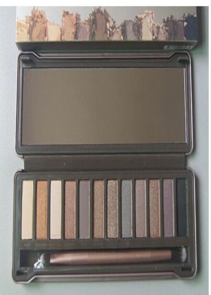 

sell new box 2 12 color eyeshadow palette with brush10 pcs7021884
