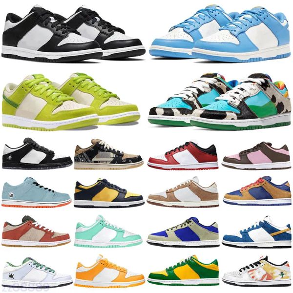 

2023 new men women shoes sneaker sb panda white black unc blue grey fog pn dust syracuse candy vintage green sail bordeaux trail platform me
